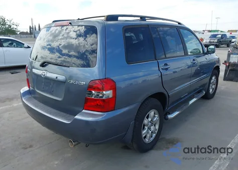 2005 Toyota Highlander V6 z USA, uszkodzony, nr VIN JTEGP21A550080749
